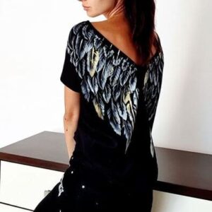 Tricou pictat Miruart pictura pe haine pictura manuala personalizare cadou